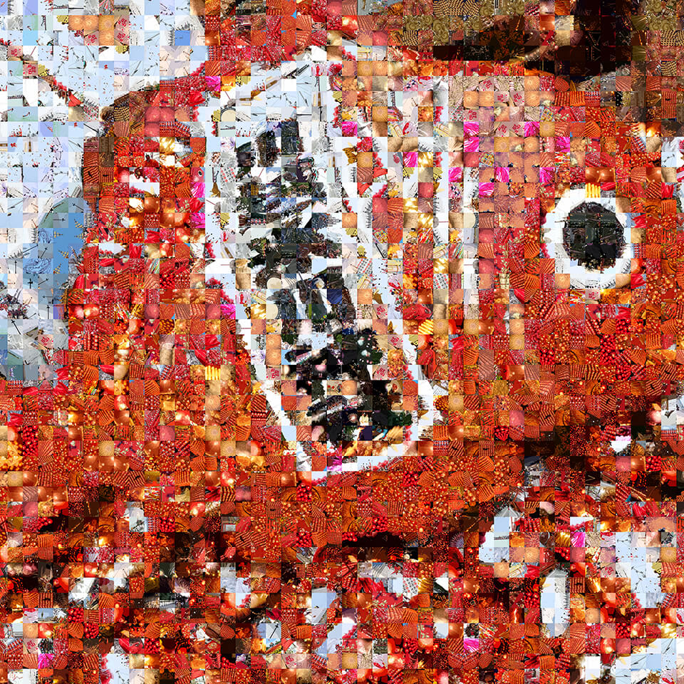 祭・百景借景「神々のかたち（鯛みくじ・川越氷川神社）」　Matsuri・Hyakkei Shakkei “Figures of Gods(Tai-Mikuji・Kawagoe Hikawa-Jinja Shrine)”