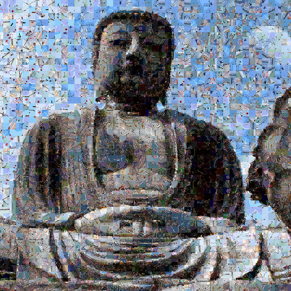 祭・百景借景「神々のかたち（鎌倉大仏・十日夜の月・高徳院）」　Matsuri・Hyakkei Shakkei “Figures of Gods(Kamakura Daibutsu・Waxing Gibbous・Kotoku-in Temple)”
