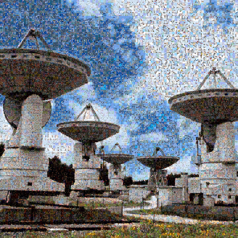 祭・百景借景「神々のかたち（国立天文台 野辺山宇宙電波観測所）」　Matsuri・Hyakkei Shakkei “Figures of Gods(Nobeyama radio observatory・National Astronomical Observatory of Japan)”