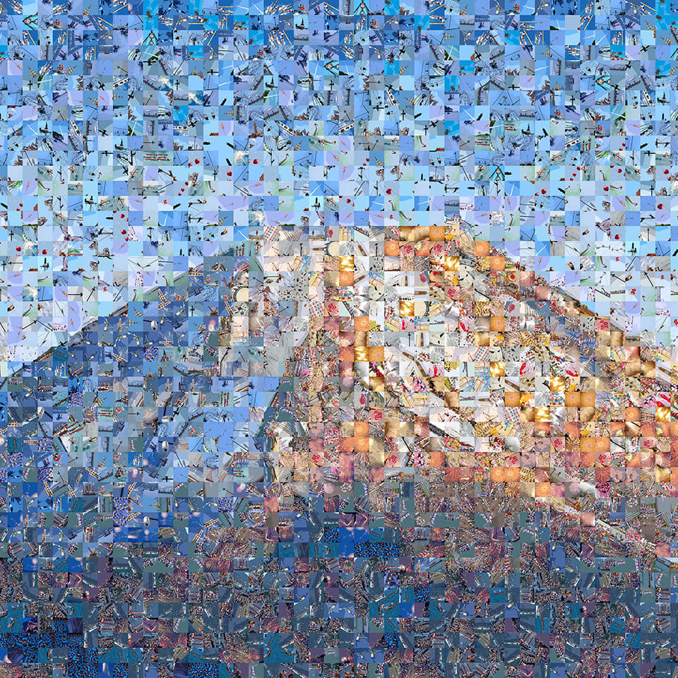 祭・百景借景「神々のかたち（富士山・頂）」　Matsuri・Hyakkei Shakkei “Figures of Gods(MountFuji・summit)”
