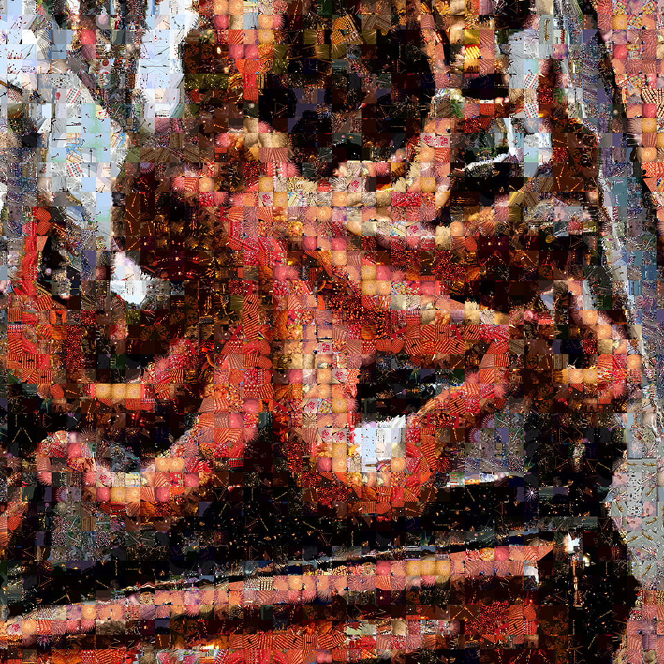 祭・百景借景「神々のかたち（蛸・道頓堀コナモンミュージアム）」　Matsuri・Hyakkei Shakkei “Figures of Gods(Octopus・Dotonbori Konamon Museum)”